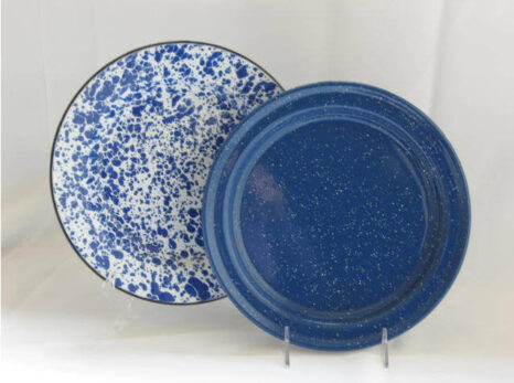 Spatterware Tin Plates