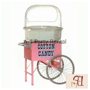 Cotton Candy Machine with Cart for Your next event