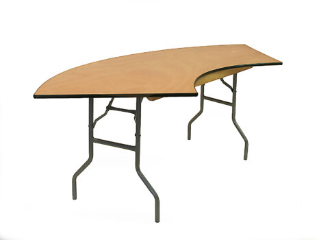 4' x 30" Serpentine Table