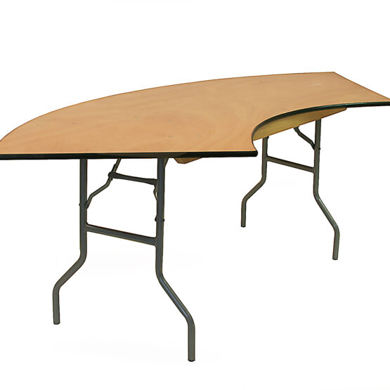 4' x 30" Serpentine Table